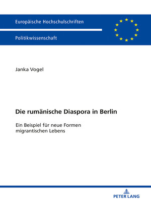 cover image of Die rumaenische Diaspora in Berlin